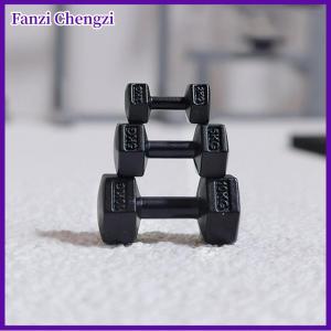 Fanzi 3Pcs 1:12 Dollhouse Simulation Weightlifting Dumbbell Model Set Dollhouse Scene Exercise Machine Decoration Accessories