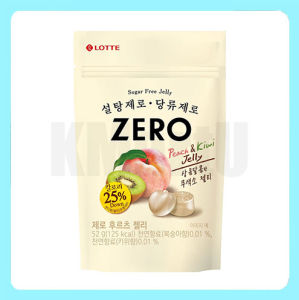 [Lotte] Zero Sugar Free Chocolate Chip Cookie Fruits Gummi Jelly Dark Cacao Cake / Korean Snack Food 34g~238g / Korean healthy snack