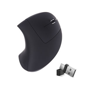 CHUYI Ergonomic Vertical Wireless Mouse Type-C USB Receiver Gaming Office Comfortable Battery DPI Adjustable