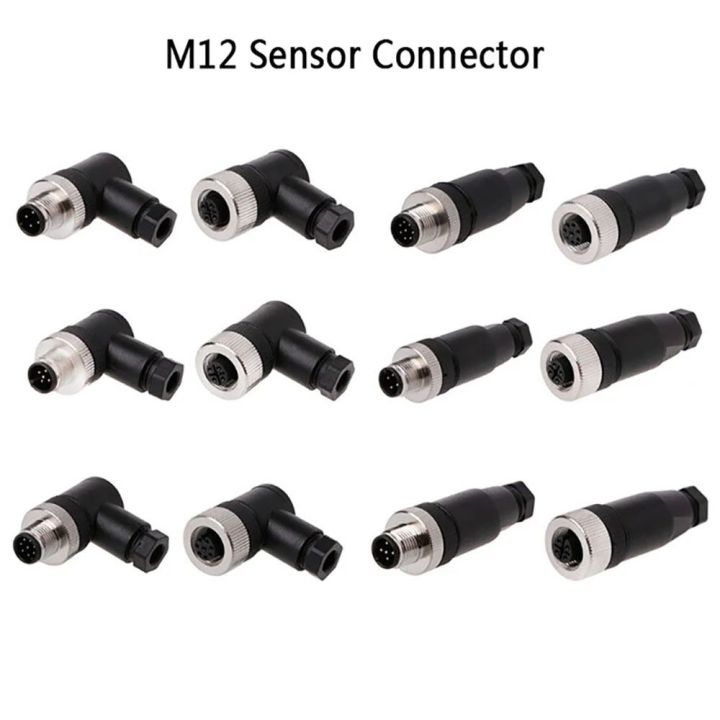 ENBED Connector M12 Sensor Connector Male Female Socket Sensor Plug