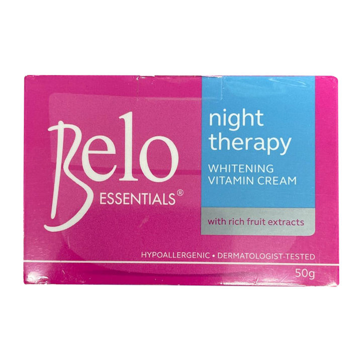 Belo essentials night therapy whitening cream