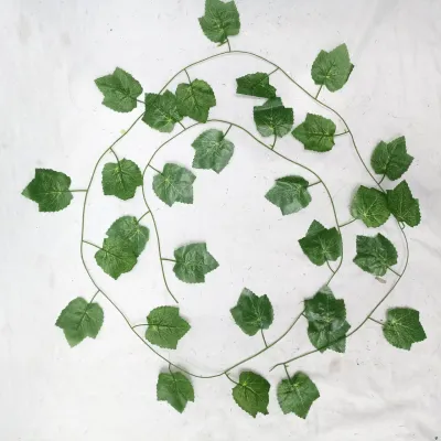 Sampai7an PBP46 / Tanaman Hias Daun Rambat Plastik Artificial Hias Urai Juntai Gantung Dekorasi Rumah Foto Lamaran Dinding Model Ivy Monstera Sulur Sirih Gading Anggur Semangka / COD