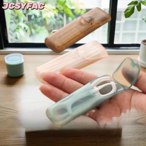 JCSYFAC Mini hộp lưu trữ du lịch xách tay trong suốt tăm bông tăm hộp cho du lịch ngoài trời nhà bếp Nhà hàng Nguồn cung cấp