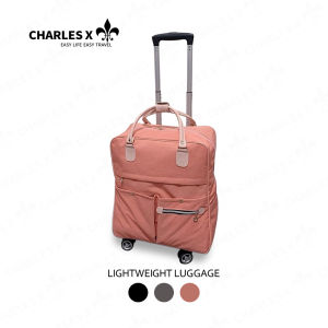 Charles X universal wheel trolley bag can carry and pull travel luggage bag ultra light hand pull backpack