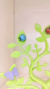 Cartoon Fridge Magnets Set of 6 Ladybug Magnetic Toy Children Refrigerator Magnet Home Decorations Magnetic Stickers