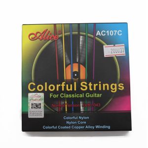 Alice AC107C Classical Guitar String Gitar Tali Colorful Nylon String 古典彩色吉他弦