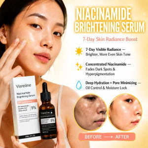 Niacinamide Serum For Skin Brightening Even Tone 7 Day Glow With Hyaluronic Acid Lightweight Hydrating Reduces Dullness
