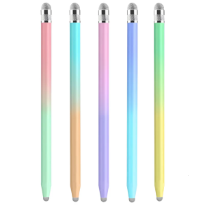 Gradients Color Styluses Pen Universal for Phone Tablet Touch Screens High Sensitivity Double Head Capacitive Pen