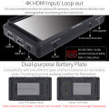 FEELWORLD F5 5นิ้วกล้อง DSLR Field Monitor IPS Full HD 1920X1080รองรับ4K เอาต์พุต HDMI เอียงแขน Power Output. 