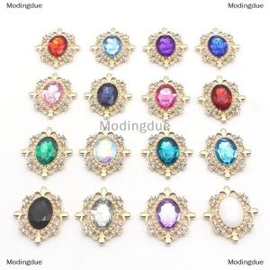 [COD] Modingdue 29x32mm Exquisite Alloy Rhinestone Buckle Bowknot Hair Accessories Material Accessories Wedding Invitation Decoration