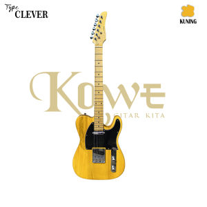 Gitar Elektrik Merk KOWE Clever Model Tele FREE PACKING KAYU