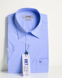 Áo sơ mi Việt Tiến tay ngắn