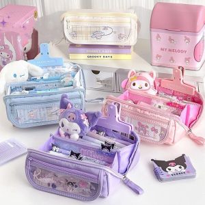 Sanrio My Melody Kuromi Cinnamon Pencil Case: A Large Capacity Student Stationery Gift