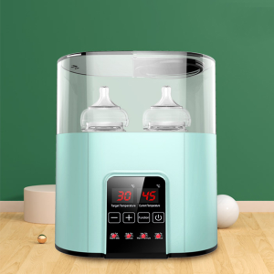 เครื่องอุ่นนม เครื่องอุ่นนมและนึ่งฆ่าเชื้อ 6 ฟังก์ชั่น ตู้อบขวดนมเด็ก เครื่องนึ่งขวด ( มีไฟกลางคืน ) อุ่นอาหารเหลวได้ อุ่นอาหารได้