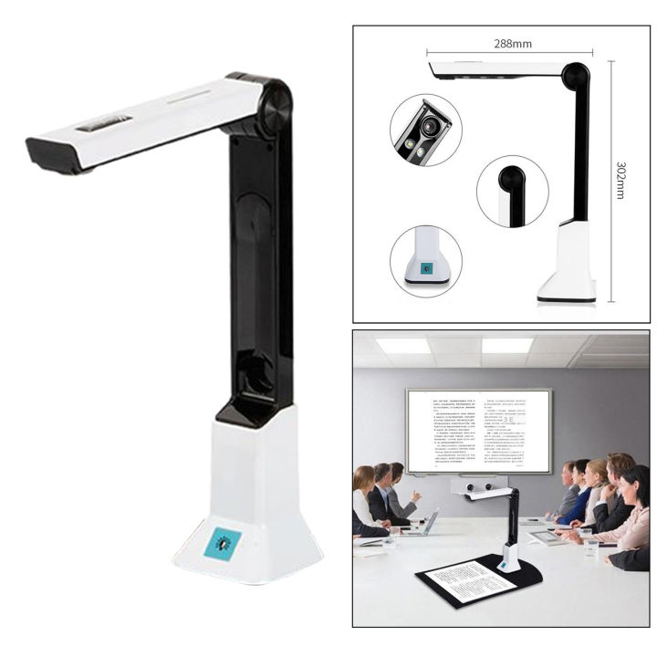 Recording Scanner BNMAGIC Portable 8MP USB Document Camera With OCR A4 Format Scanner ...