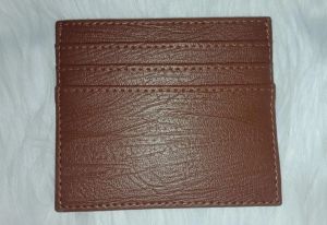 DOMPET CARD HOLDER SERAT KAYU 6 SLOT KARTU + 1 SLOT MONEY