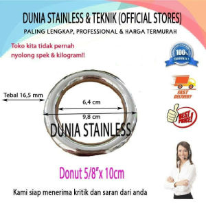 Gelang Donat 5/8" x 10cm ornamen hiasan tangga pagar