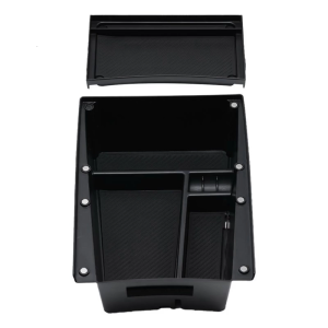 Compact Car Center Console Storage Tray Organizer for EV3 Under Armrest Custom Fit Automotive Interior Accessory