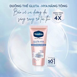 Dưỡng Thể Vaseline 4x 350ml Dưỡng Sáng Da Rạng Rỡ Vaseline Healthy Bright Instant Radiance UV Tone-Up Lotion