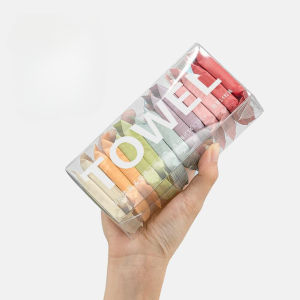 Little.Daisy98 แบบพกพา สําหรับเดินทาง ผ้าขนหนู ผ้าฝ้ายแท้ แบบหนา ใช้แล้วทิ้ง