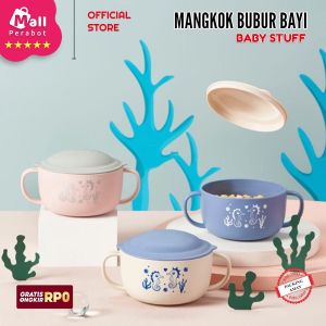 Mall Perabot | Mangkuk Makan Anak Bayi | Alat Makan Mangkok Anak Karakter Dengan Handel Tutup Luci & Unik