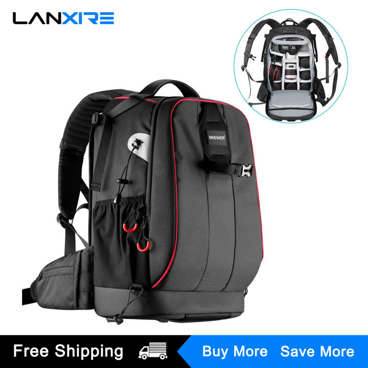 Neewer Pro Camera Case Waterproof Shockproof Adjustable Padded Camera