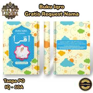 Hampers Iqro Milenial Aneka Karakter Iqro Anak Custom Foto dan Nama Full Color Iqro Anak