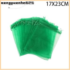 [WYH Store] COD 20Pcs Mesh Fruit Bag Strawberry Grapes Fruit Grow Bags Breathable Netting Mesh Vegetable Plant Protection Bags For Garden Tools