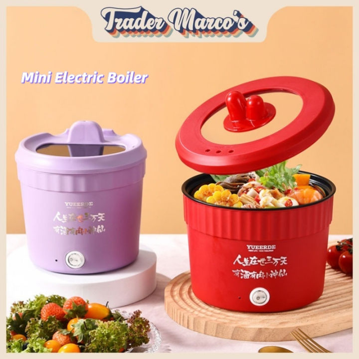 [SG Seller]Electric Cooker Multifunction Electric Hot Pot Mini portable multiallinone pot