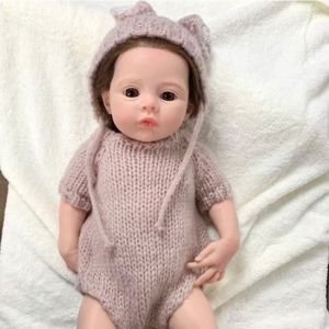 Búp Bê Silicon Mềm Mô Phỏng Em Bé Sơ Sinh Giống Thật Kích Thước Lớn 55cm - 275