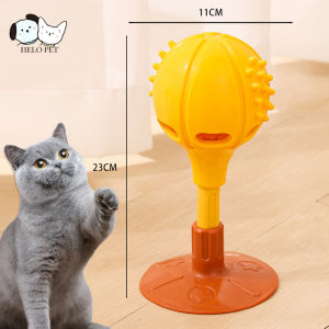 ของเล่นปริศนา ของเล่นสุนัข ของเล่นสุนัขขาไก่ ลูกบอลให้อาหารของเล่นสัตว์เลี้ยง แข็งแรง ทนต่อการกัด B36