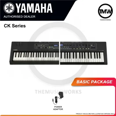 Yamaha CK61 CK88 Portable Stage Keyboard Piano 61 88 Keys Synthesizer with Speaker [LIMITED STOCK]