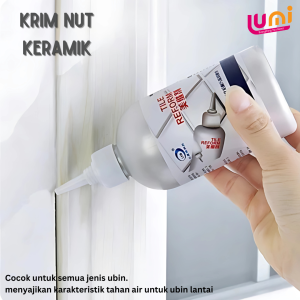 Tile Reform Krim Nut Keramik Pengisi Celah Lantai Anti Jamur dan Waterproof 150ml