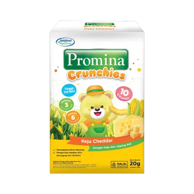 Promina Crunchies Keju Box 20gr