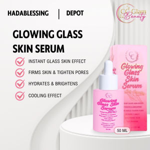CC Glowing Glass Skin Serum 50ml Hyaluronic Acid Niacinamide Vitamin C Brightening Cris Clerigo