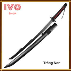 Cosplay anime BLEACH Tử Kiếm Kurosaki Ichigo Trăng Lưỡi Liềm tiansuo Zhanyue cos anime đạo cụ Nhật Bản thanh kiếm gỗ lưỡi dao bằng gỗ