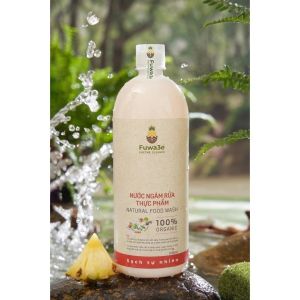 Nước ngâm rửa thực phẩm Fuwa3e làm sạch thực phẩm khử mùi thuốc sâu chất bẩn_100ml - 1L