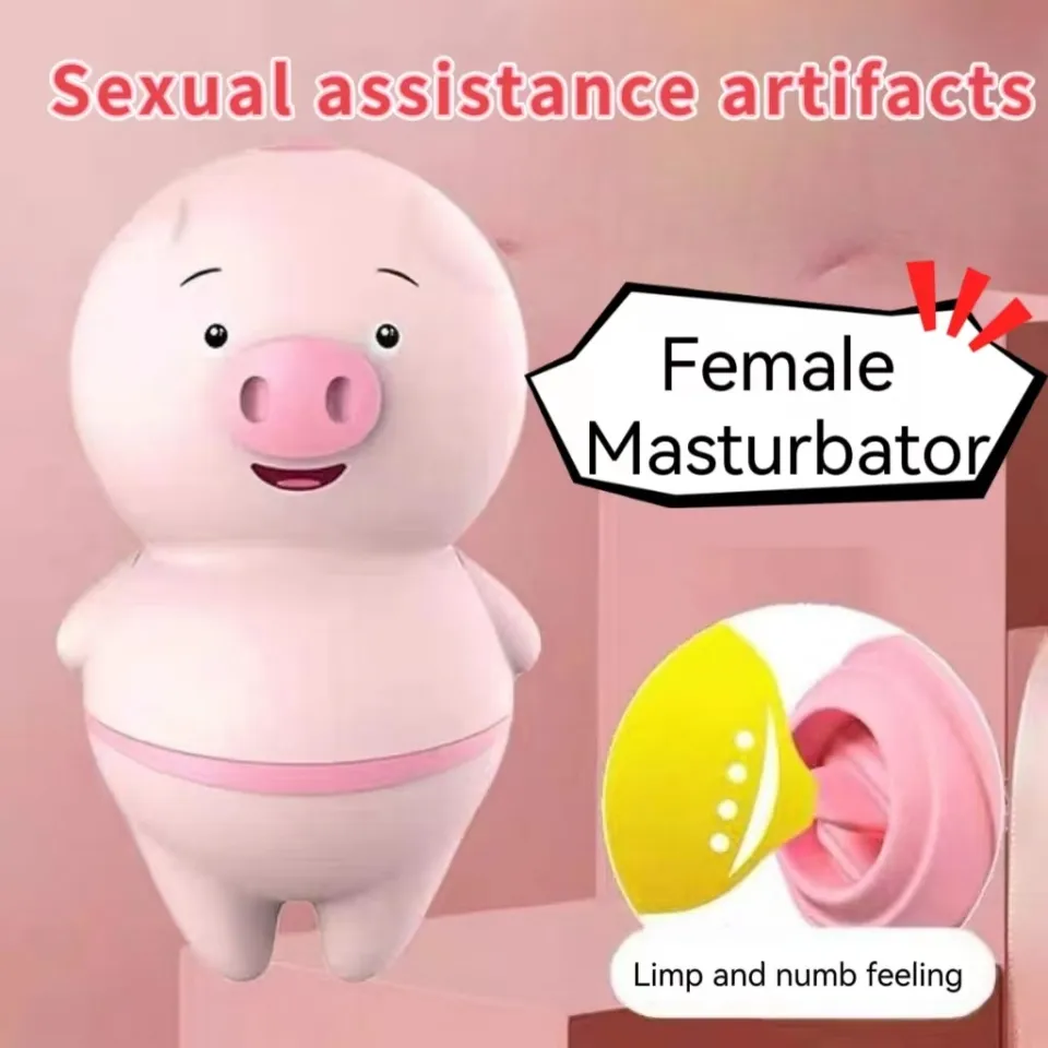 COD Cute Pink Pig Tongue Vibrato for women sex small Licking Vibrator Sex  Toy USB | Lazada PH