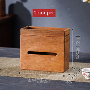 กล่องเก็บชุดน้ำชาอเนกประสงค์  กล่องใส่ทิชชู่บนโต๊ะระดับไฮเอนด์ ของตกแต่งบ้านที่สร้างสรรค์สำหรับห้องนั่งเล่น