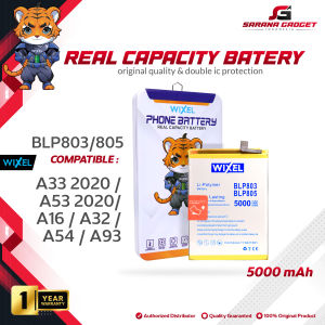 WIXEL Baterai Realme 7i / V3 / C17 / 8 5G BLP803 Double Power Real Capacity Batre Batrai Battery Original Ori BLP 803 HP Handphone Dual