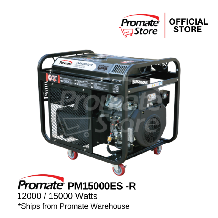 Promate PM15000 ESR Gasoline Generator (Kohler) 15kVA Lazada PH