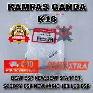 KAMPAS GANDA HONDA K16 BUAT MOTOR BEAT ESP NEW BEAT STREET SCOOPY ESP NEW ASLI ORIGINAL HONDA AHM