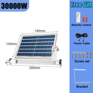 Goldstar Solar light Tube 150000W Indoor Light Outdoor Waterproof LED lamp household induction advertising light with remote