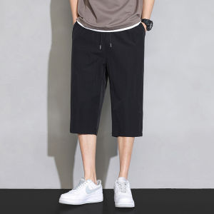 Quần Bảy Phân Nam Quần Thể Thao Ống Đứng Rộng Rãi Thương Hiệu Sành Điệu Mẫu Mỏng Lụa Băng Mùa Hè Quần Short Thoải Mái Mùa Hè