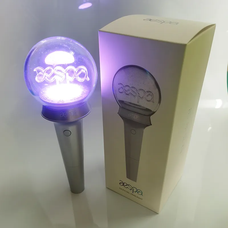 Kpop Aespa Official Lightstick Girls 4K Fanslight Concert