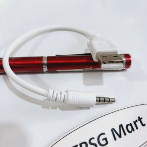 Cáp 3.5 ly ra USB Đực (Đầu 3.5 ly / 4 điểm cực) - Cáp dài 20Cm