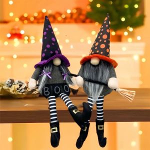 YOUSHI TOP Chân dài Búp bê Rudolph có chân treo Halloween Dễ thương Đồ trang trí lùn không  Phim hoạt hình Trang trí nhà cửa Đồ trang trí Gnome lùn Tiệc tùng