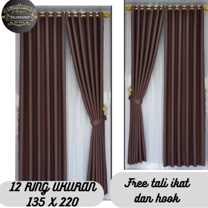 Gorden blackout import mewah / Gorden impor tebal / Hordeng mewah / Gorden premium