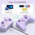 T37 Wireless Gamepad, Bluetooth Gaming Controller for  Switch, PC, Steam Deck, 6 Axis Gyro Motion Control. 