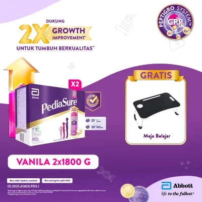 PediaSure Vanila (1-10th) 2x1800gr - Nutrisi Pertumbuhan